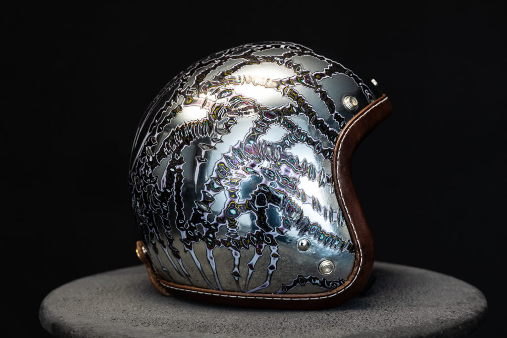 UNDULATION : Motorcycle HELMET #06